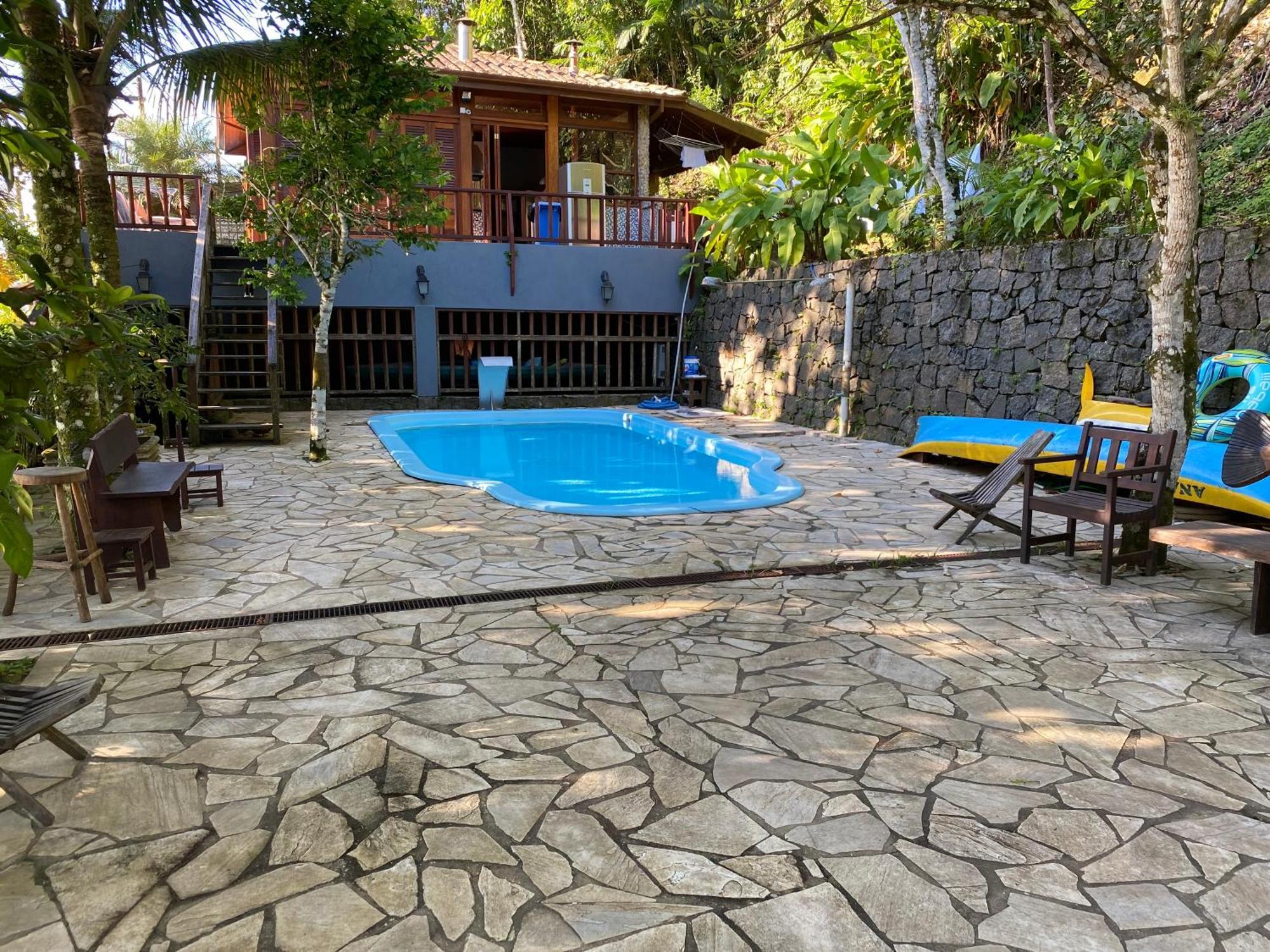 Deck Da Villa Pousada อูบาตูบา ภายนอก รูปภาพ